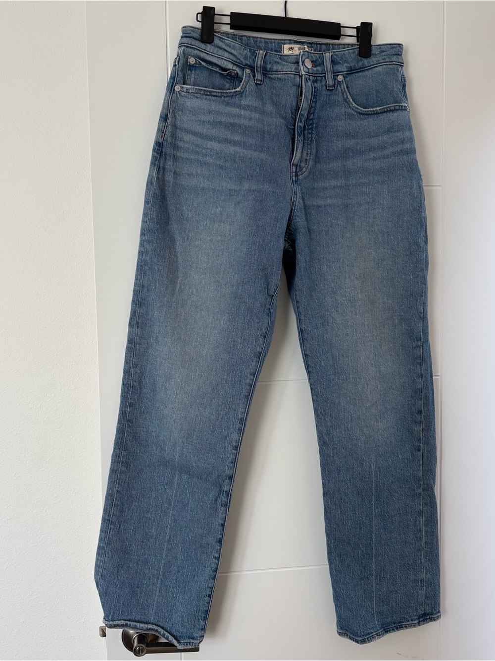 MADEWELL 90s Curvy Straight Jeans - Picture 2 of 2